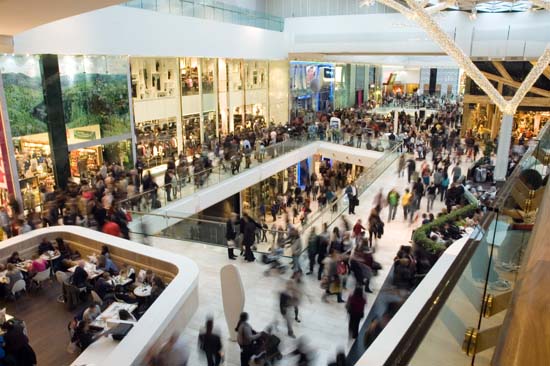 Image of a shopping mall